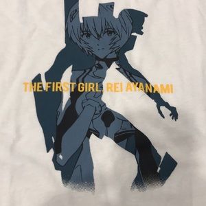 Rei Ayanami evengelion anime tshirt💖